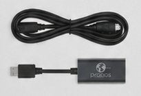 HDMI cable and USB-C phone adapter